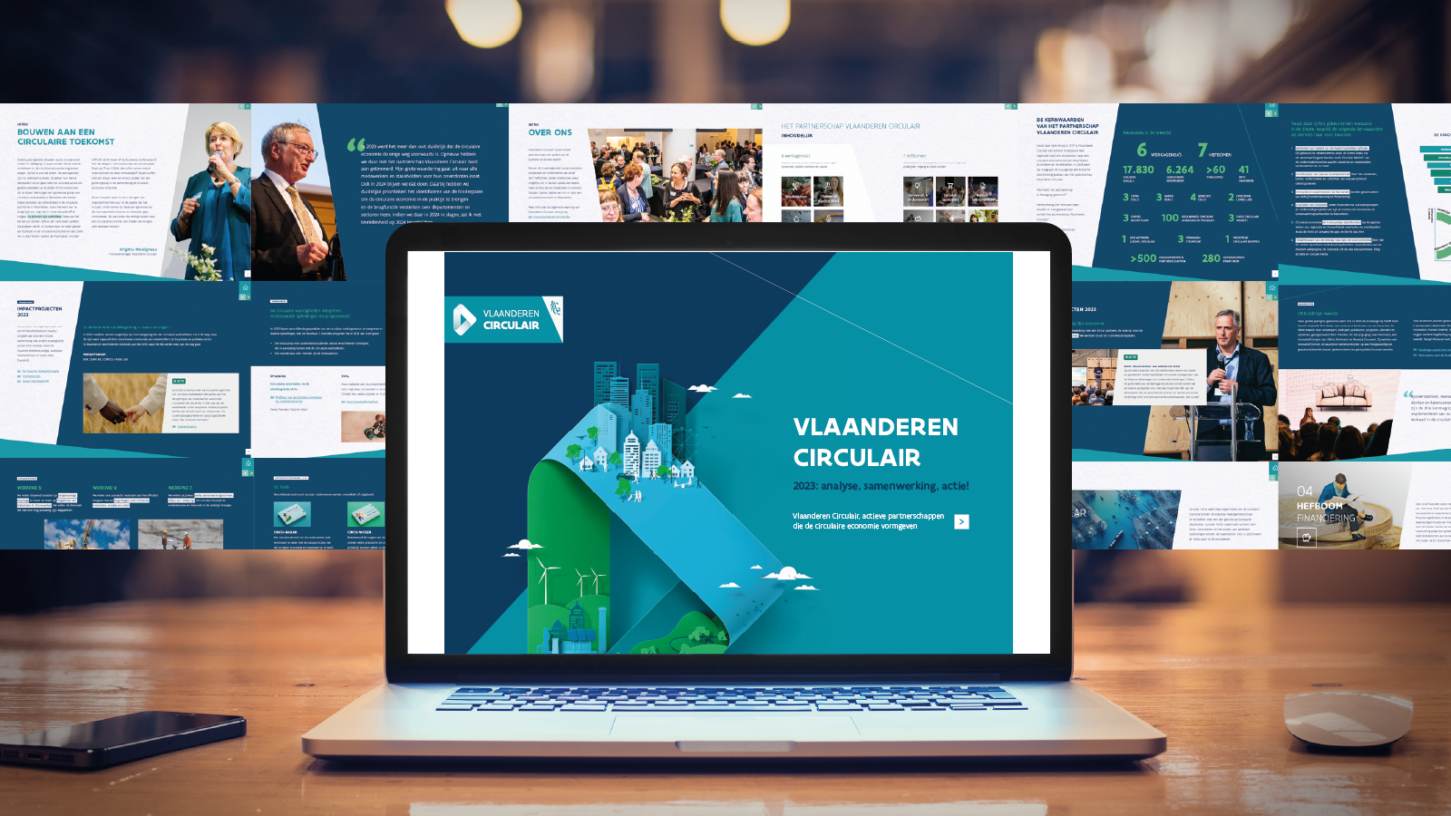 interactief jaarverslag Vlaanderen Circulair 2023